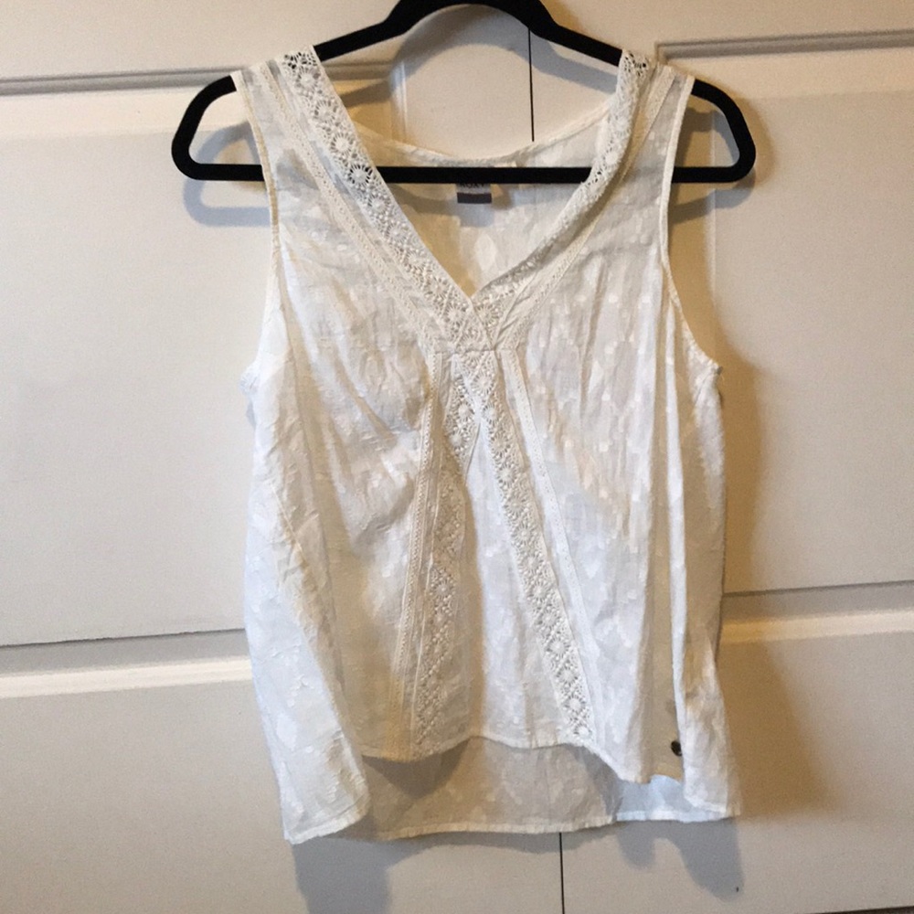 White tank top